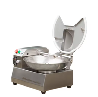 Coupe-viande de table en acier inoxydable, machine à découper la viande de poulet sous vide, équipement de transformation alimentaire 5/8/10/25L
