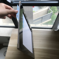 Cadre d'affichage pour livre photo personnalisable de 8x12 pouces, carton épais de grande taille avec logo, cadre photo en papier carton de qualité supérieure