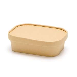 กล่องใส่บะหมี่กระดาษเกรดอาหารแบบใช้แล้วทิ้งกล่องใส่บะหมี่กล่องเคบับ - Product Image 2