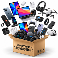 Boîte mystère électronique haut de gamme avancée – 3 options aléatoires : Smartphone, tablette, montre connectée – Surprise, chanceuse, emballage personnalisable