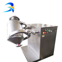 Agitateur mélangeur à poudre oscillant 3D certifié CE, en acier inoxydable de qualité alimentaire SUS304, boîte de vitesses moteur, capacité de 200 L pour un traitement chimique efficace