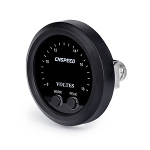 Voltmètre numérique CNSPEED 60 mm avec affichage LED pour tableau de bord de voiture 8-18 V - Product Image 3