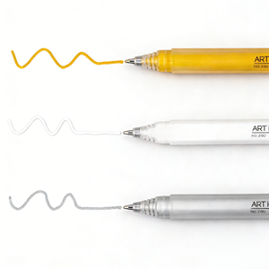 Marqueur d'<span class=keywords><strong>art</strong></span> à pointe fine ZKJ or argent blanc pour la peinture Fabriqué dans le Zhejiang - Product Image 4