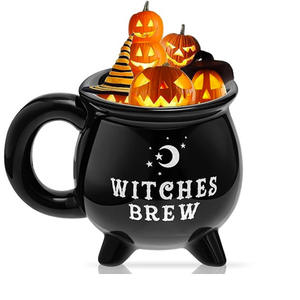 Nuevo diseño brujas cerveza cerámica Halloween <span class=keywords><strong>caldero</strong></span> tazas Halloween regalo ideas <span class=keywords><strong>caldero</strong></span> <span class=keywords><strong>taza</strong></span> para amigos niños - Product Image 3