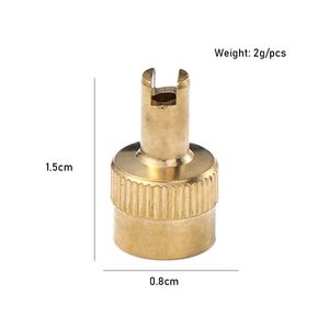 Tapa de Válvula Decorativa Universal de Cobre de 22mm para Neumáticos, Estilo Universidad Sun Yat-sen - Product Image 4