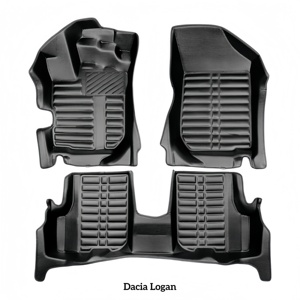 Tapis de sol de voiture en cuir EVA 5D pressé à chaud, imperméables, modèle personnalisé unique pour <span class=keywords><strong>Renault</strong></span> Duster, Megane, Sandeor, Logan - Product Image 3