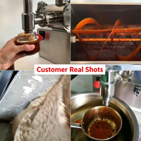 Machine de remplissage pneumatique à piston en U pour pâtes, sauces, yaourts, beurre de cacahuète, adaptée aux bocaux et aux sachets