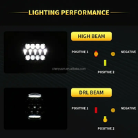 HYNBYZJ Ip68 Led Offroad Driving Lights avec DRL60w 7 "Round Projector Fog Driving Lights