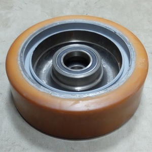 Usine Prix Longue Durée de vie 310x102-40mm Solide Polyuréthane à Chargement Frontal Roue utilisé sur Encore <span class=keywords><strong>FM</strong></span>-X Chariot Élévateur Partie NO.8427484 - Product Image 4