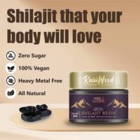 Résine de Shilajit de l'Himalaya de Marque Privée, Grade Or, Purifiée, en Pot OEM, avec Acide Fulvique, Vente en Gros et en Vrac