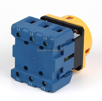 Usine personnalisée LW30-32/40/63/80/100 3P 4P Commutateur à came Clé Conversion universelle Position en plastique Commutateurs rotatifs