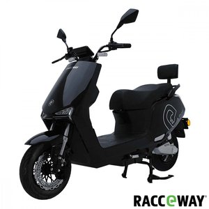Scooter Eléctrico RACCEWAY Negro de Largo Alcance, Motor Inteligente de 1200W, 60V, Neumáticos de 7.5ah, 45km/h, Licencia AM, 120kg, E9Pro - Product Image 3