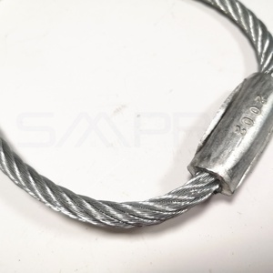 Sling en câble d'acier SIMEN SCL avec des caractéristiques anti-corrosion durables, ancrages de levage moulés et boucle - Product Image 6
