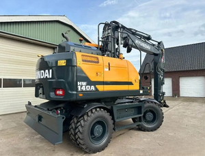 Pelle sur pneus Hyundai HW140A à haut rendement Original Japon Multifonctionnel Bon état Utilisé Hyundai 60w 120w 210w 150 Vente - Product Image 5