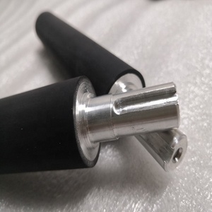 Các Nhà Sản Xuất Bán Buôn Chịu Nhiệt Độ Cao Lớn Polyurethane Cao Su Cuộn PU Băng Tải Cao Su Bao Phủ Con Lăn - Product Image 1