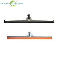 Serpillère à double mousse souple en EVA orange, en métal, pour usage commercial et industriel, pour le nettoyage des sols de salle de bain et des surfaces industrielles
