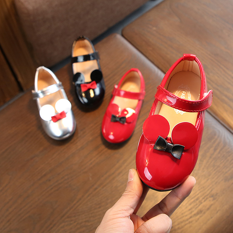 Wholesale Summer Shinny Leather Shoes for