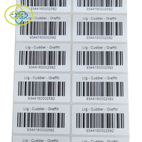 Impression d'étiquettes autocollantes en papier pour codes-barres 50x25mm, fabriquées en Chine