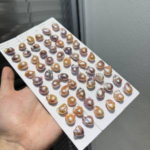 12-15mm Multi Color Alta Qualidade Grande Tamanho Grande Água Fresca de Água Doce <span class=keywords><strong>Fireball</strong></span> Nucleated Barroco Cultivadas Pérola Loose Pearls - Product Image 6