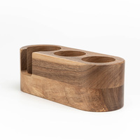 Pièces de tournage CNC OEM, base de presse à café en bois, support de rangement pour appareils, supports en bois, outils en bois, pièces CNC