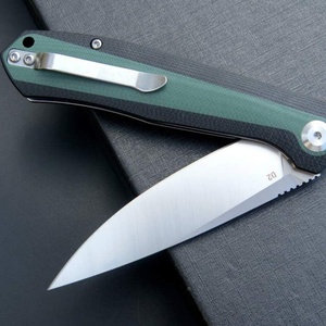 มีดพับใบมีด D2 คุณภาพสูง ดีไซน์ใหม่ปี 2025 ด้ามจับ G10 สำหรับพกพา EDC ตั้งแคมป์ ล่าสัตว์ เอาตัวรอด ใช้งานได้หลากหลาย รับผลิตแบบ OEM ปรับแต่งได้ตามต้องการ - Product Image 4