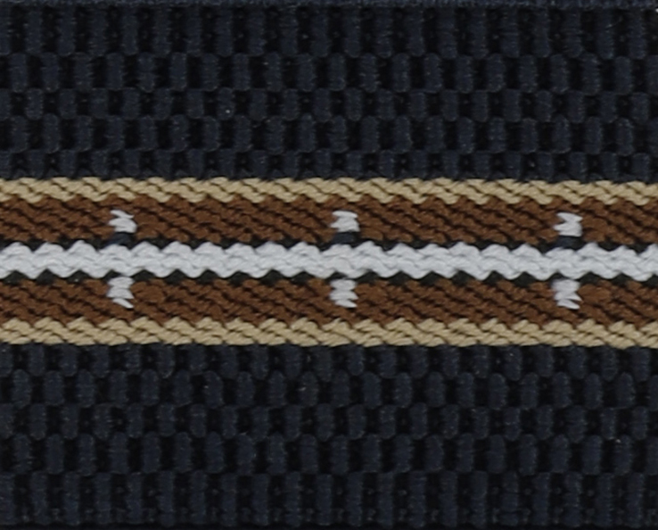 Rayures bleu marine
