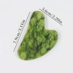 Massaggiatore <span class=keywords><strong>Viso</strong></span> Anti-Età e Anti-Rughe <span class=keywords><strong>con</strong></span> Rullo Massaggiante Naturale e Tavola Guasha, Raffreddante e Riduttore di Cellulite - Product Image 3