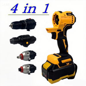 Bộ dụng cụ kết hợp chức năng thay đổi nhanh DP-821-251-2, pin 21V, khoan không chổi than + búa + cờ lê + tua vít, chức năng thay đổi nhanh - Product Image 1