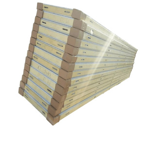Panneau sandwich de stockage frigorifique Jingquan 100 mm en polyuréthane, acier coloré double face 0,5 mm pour entrepôts agricoles de vaccins et de semences - Product Image 2