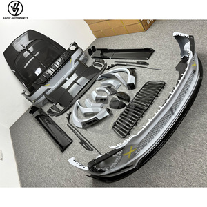MSY New Half Dry Carbon Fiber Bumper for Bentayga 2015- Glossy Twill <b>Weave</b> Accurate 1:1 Fitment - Product Image 5