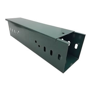 Organizador de Cables Ventilado de Acero Industrial Ranurado 50*50, Canalización para Cables, Accesorios de Cableado, Canaleta Libre de Halógenos - Product Image 2