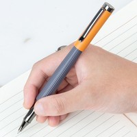 Vente à Chaud Stylo Gel Signature en Métal de Luxe Morandi de Haute Qualité Stylo Cadeau d'Affaires à Rouleau avec LOGO Personnalisé