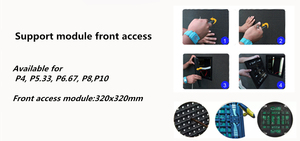 2024 ngoài trời P5 P6 P8 sân vận động bóng đá chu vi video LED hiển thị tủ 960x960mm sân vận động màn hình kỹ thuật số giá Bảng hiển thị - Product Image 6