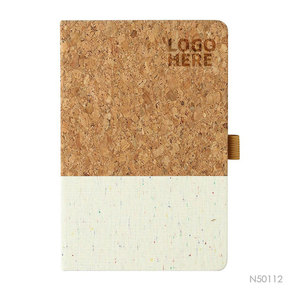 Nhật Ký Vải Lanh Với Nút Chai Tổng Hợp Sổ Ghi Chép Tùy Chỉnh Bìa Cứng Tùy Chỉnh Đồ Dùng Học Tập A5 Nhật Ký Lạ Mắt Đẹp - Product Image 3