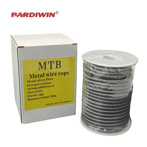 Cuerda antiestática de fibra plateada MTB para máquina laminadora de prensa de <span class=keywords><strong>fotograbado</strong></span>, piezas de maquinaria de impresión de eliminación electrostática - Product Image 4