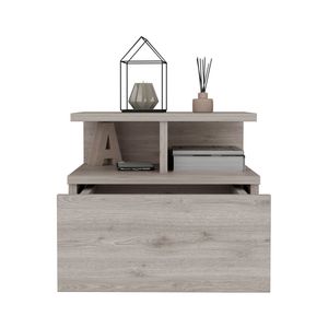 ลำโพงบลูทูธไม้จริง dB สีเทาอ่อนลอยได้สำหรับห้องนอนสไตล์หรูหราทันสมัยประกอบลำโพงอัจฉริยะสำหรับอพาร์ทเมนต์ - Product Image 4