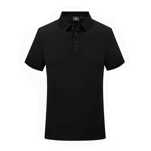 Wholesale Casual Men's Polo Shirt Plus Size Short Sleeve Breathable Sports Shirt High Quality Polyester Cotton Polo Shirt - Product Image 3