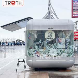 האמת פיצה תנור אוכל בגריל נייד למשאית ציוד מלא סופגניות למשאית שוארמה - Product Image 6