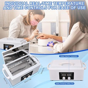 Esterilizador de Alta Temperatura, Autoclave, 110V 300W, Esterilizador de Herramientas de Uñas, Esterilizador de Calor Seco - Product Image 3