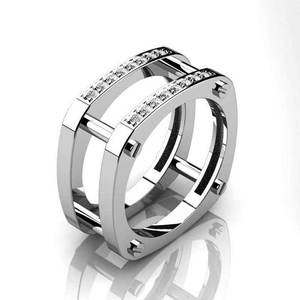 Bague de style punk pour homme, bijou audacieux et tendance pour le doigt - Product Image 5