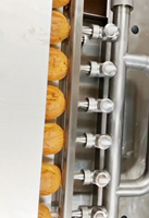 Machine d'injection de crème feuilletée Eclair à haute efficacité Machine de remplissage de crème Machine de remplissage latérale de Croissant de gâteau