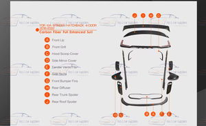 <span class=keywords><strong>Precio</strong></span> de fábrica personalizar moda actualización Real Carbon Auto Body Kit para <span class=keywords><strong>KIA</strong></span> <span class=keywords><strong>Stinger</strong></span> 2018-2022 - Product Image 5