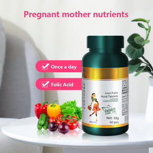 Grosir tablet asam folat besi oleh produsen untuk wanita hamil untuk mempersiapkan dan suplemen besi vitamin asam folat - Product Image 3