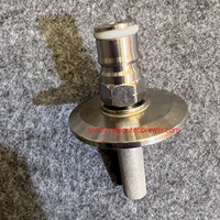 Pierre de diffusion pour brassage maison 1,5''/2'' TC avec post-aération en acier inoxydable pour la carbonatation et l'aération de la bière et du vin