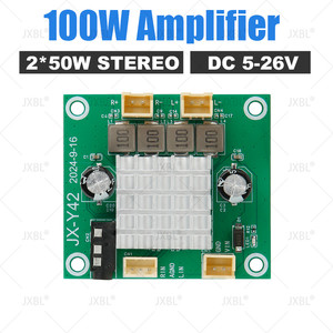 Módulo Amplificador de Audio Digital de Doble Canal TPA3116, Mini Placa Amplificadora de Potencia de 12-24V 2*50W para Cine en Casa DIY - Product Image 2