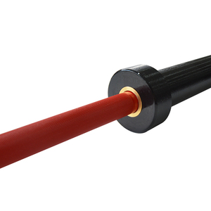 Tiger Sports Cerakote Red Barbell Factory Gym Stainless Steel Black Hard Chrome Camouflage Man Power <strong>Bar</strong> 20kg <strong>Weight</strong> <strong>Bar</strong> - Product Image 2