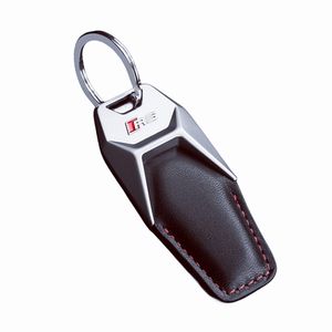 Regalos de promoción Llaveros de recuerdo baratos Logotipo de coche Tienda de coches Llavero de cuero en blanco de Metal personalizado Llavero De Cuero - Product Image 1