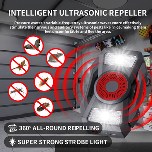 Nuovissimo Repellente per Roditori e Animali Sottocofano a Ultrasuoni 2026, Ricaricabile con Cavo USB, Mantiene Lontani Ratti e Topi - Product Image 3