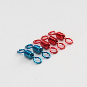 Aohu Barrel Swivel 81012 Red Colorful Figure Eight Ring Fishing Tackle Connector Eye And Eye Type - Product Image 4