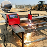 Machine de découpe CNC portable haute efficacité, découpeuse plasma, découpeuse à flamme, découpeuse plasma pour tôles et plaques d'acier
